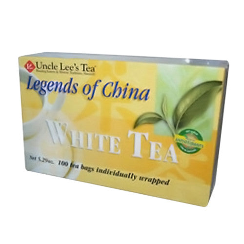 Uncle Lees Tea Legends Of China, White Tea - 100 Bags
